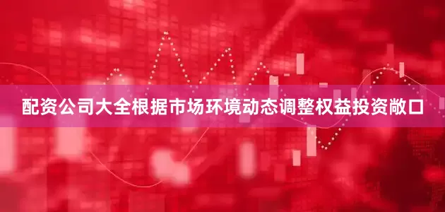配资公司大全根据市场环境动态调整权益投资敞口