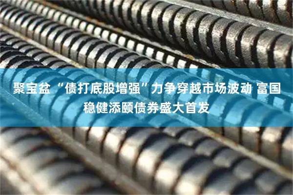 聚宝盆 “债打底股增强”力争穿越市场波动 富国稳健添颐债券盛大首发